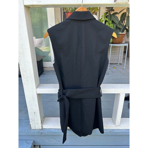 Vince tailored black blazer vest size small - Picture 9 of 9